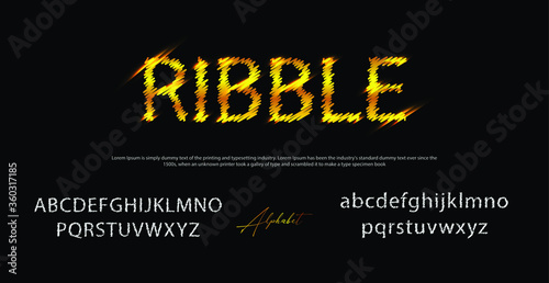 Modern alphabet letters font set. Awesome Custom Lettering Designs for logo, Poster. Typography fonts classic style, regular uppercase, lowercase, sport, game and number. vector illustration