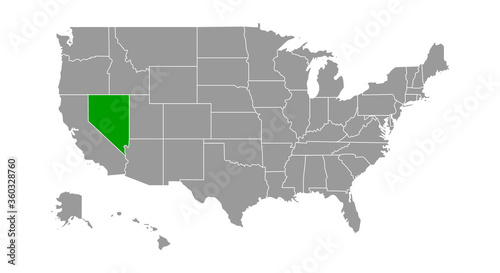 Nevada Locate Map