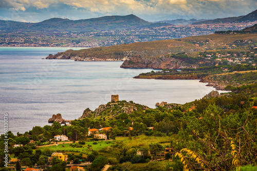 Zingaro Nature Reserve, near San Vito Lo Capo in the Sicilian region of Trapani, Italy. 