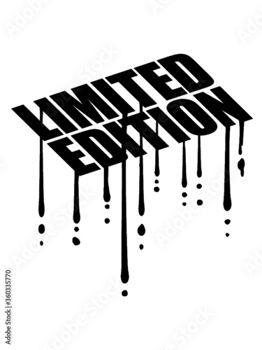 Limited Edition Tropfen Logo 
