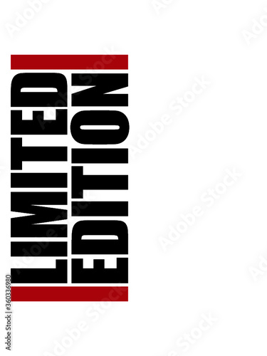 Limited Edition Rote Balken 