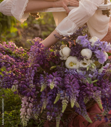 Very beautiful luxurious purple flowers. Good for banners, posters, flyers.

