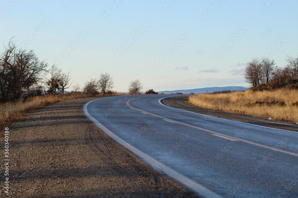 road in winter