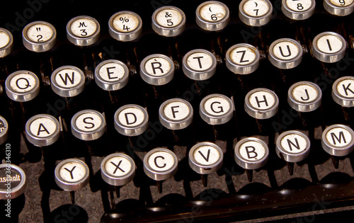 Typewriting machine - antiques fair in Bucharest