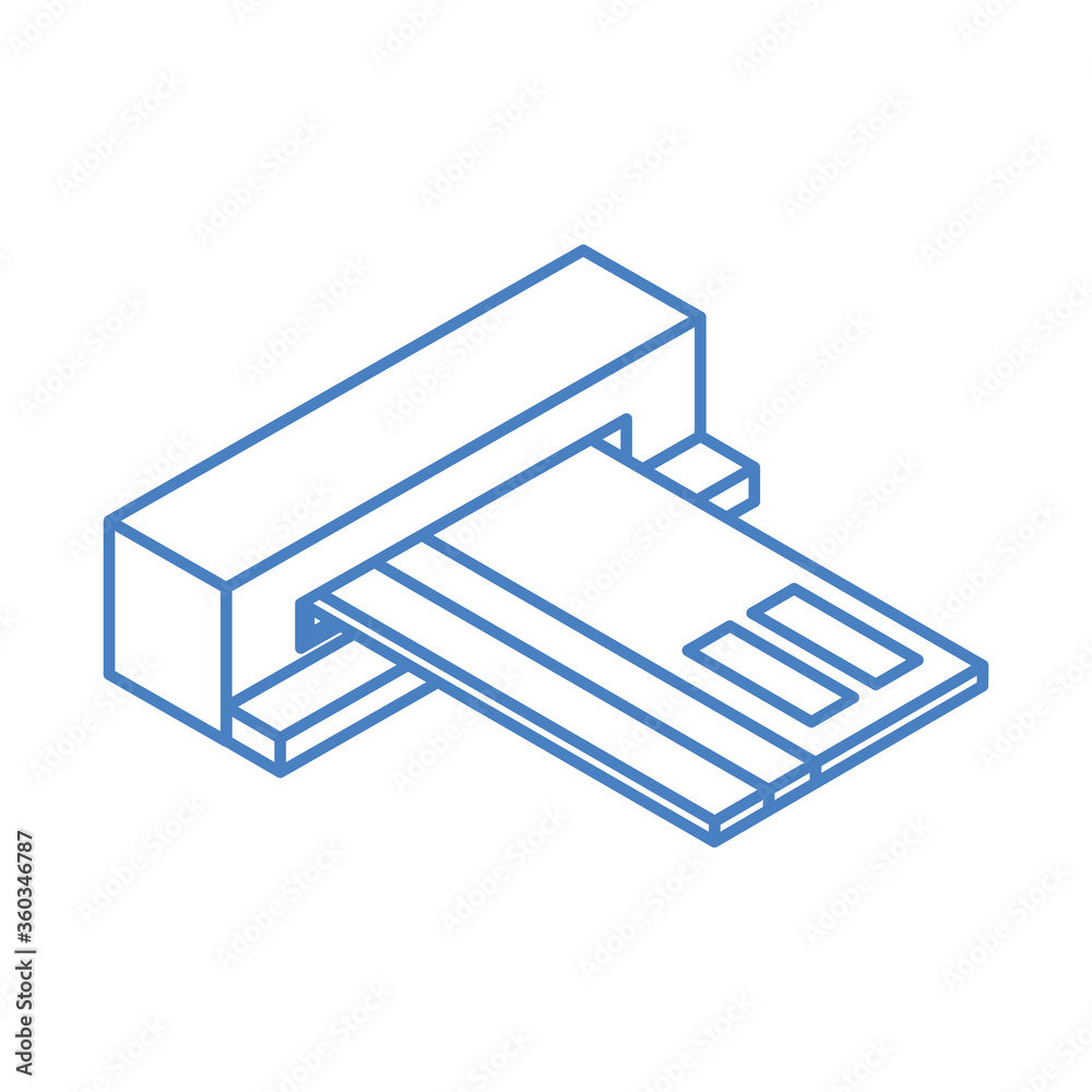 isometric money cash currency atm bank credit card isolated on white background linear blue icon isometric money cash currency atm bank credit card isolated on white background linear blue icon
