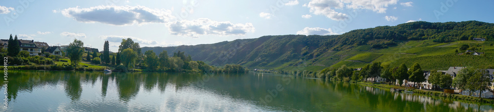 Panorama from River Moselle