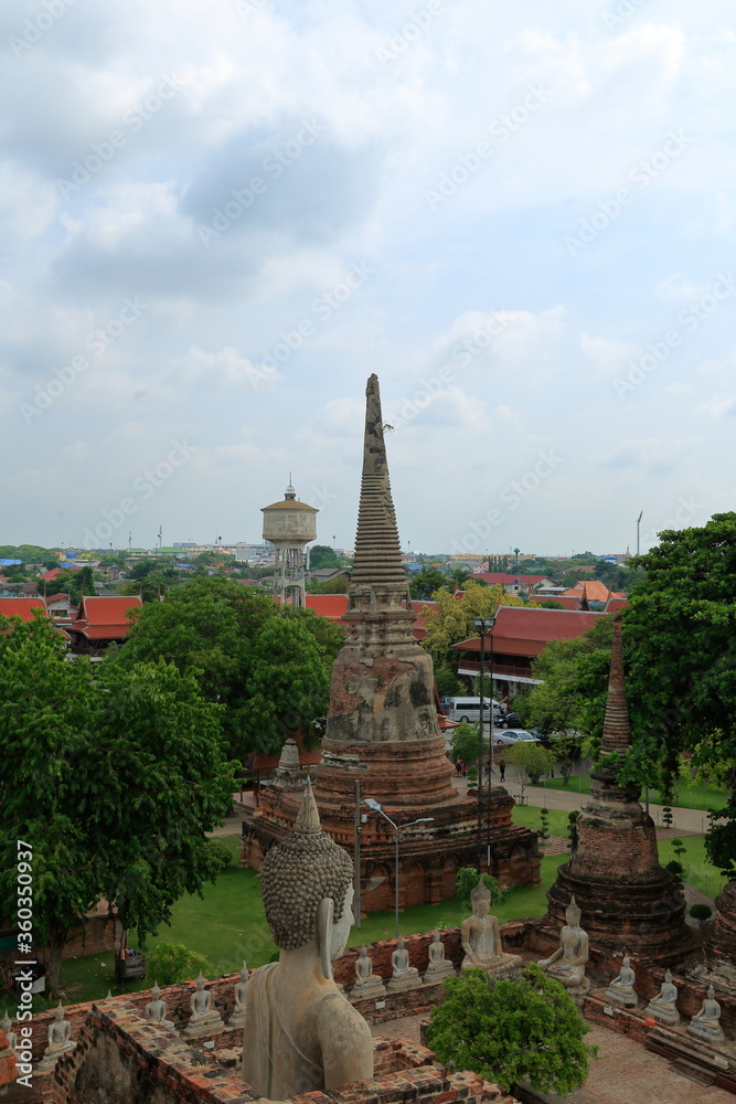 Historic Sacred City Ayutthaya. Bangkok, ThailandAll the remains of the city were included in the World Heritage List in 1991 by UNESCO on the grounds that they had an extraordinary universal value.