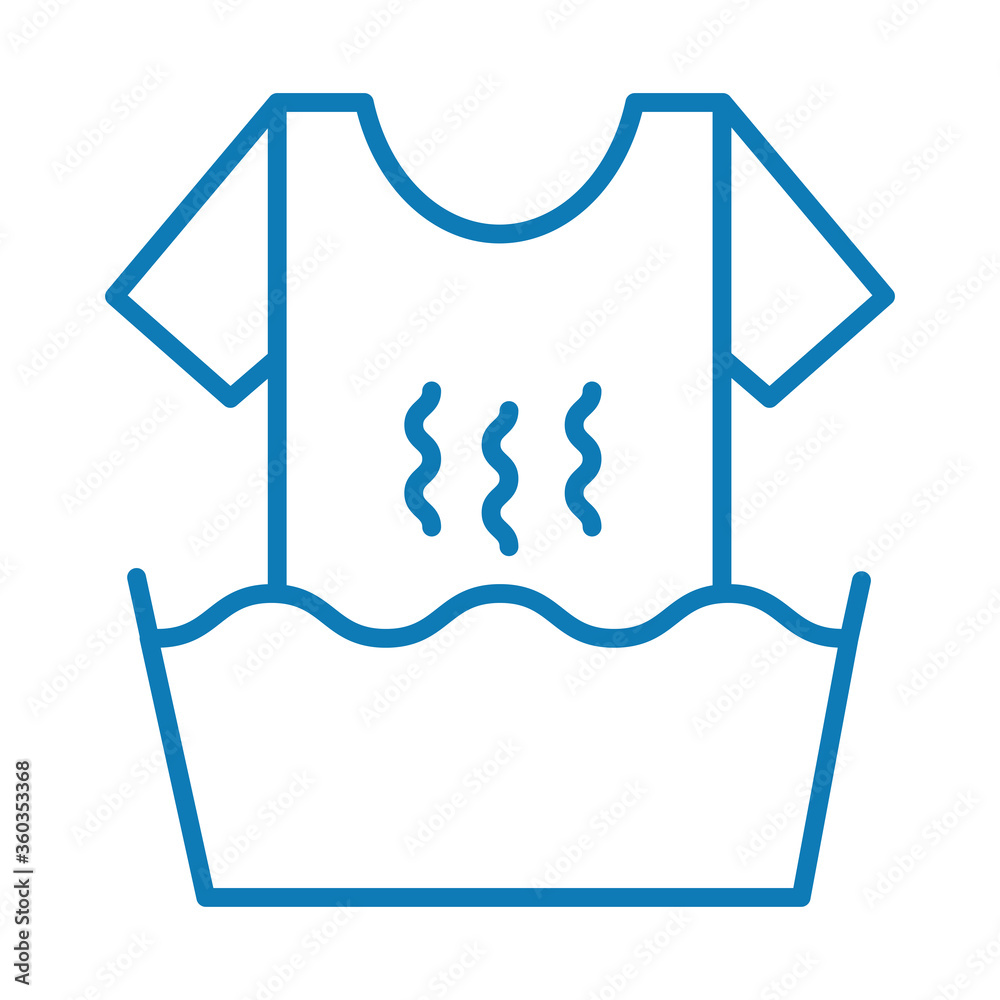 washing clothes line style icon washing clothes line style icon