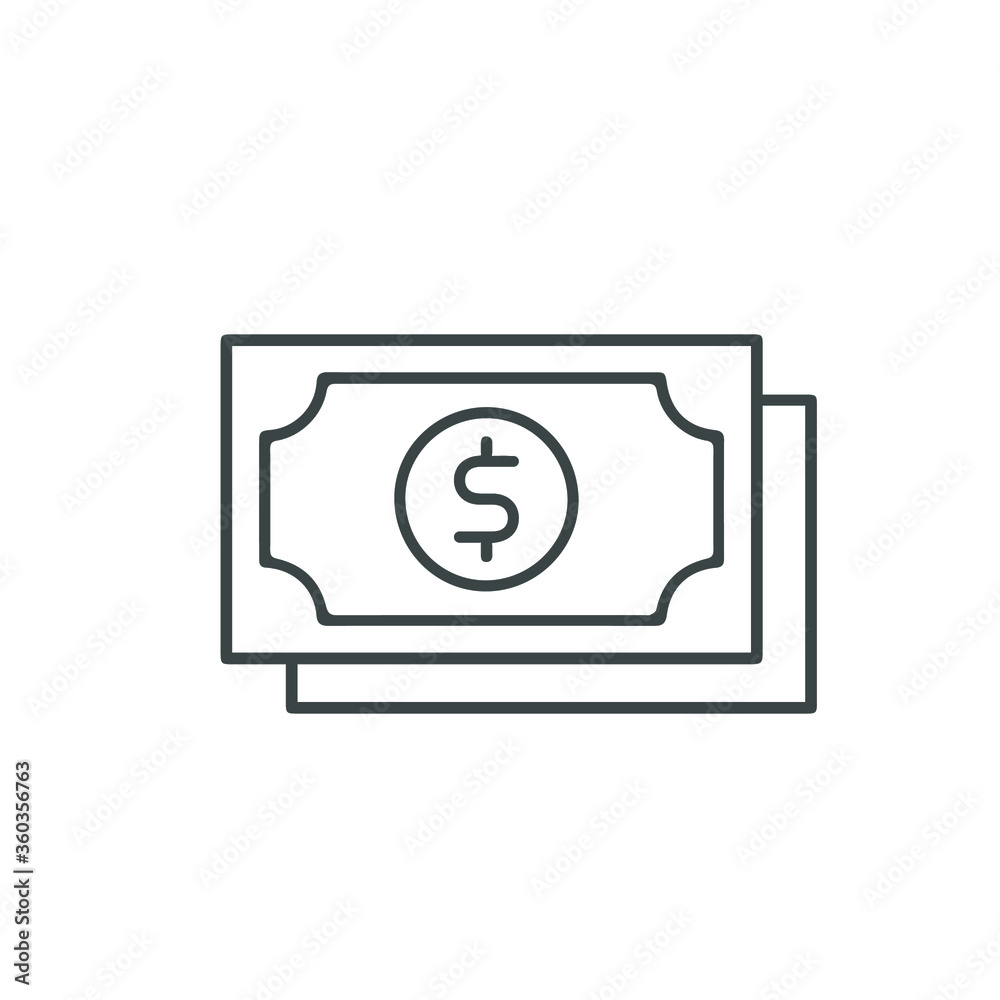 Dollar icon. Money sign isolated, Vector illustration. EPS 10. Dollar icon. Money sign isolated, Vector illustration. EPS 10.