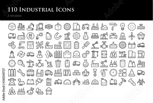 110 Industrial Icons