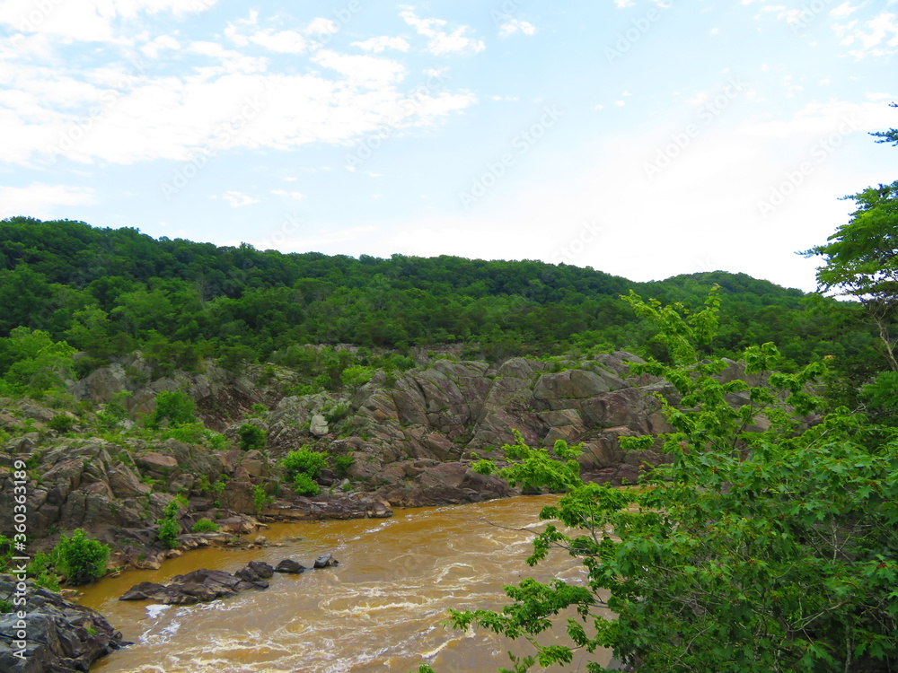 hiking potomac river great falls