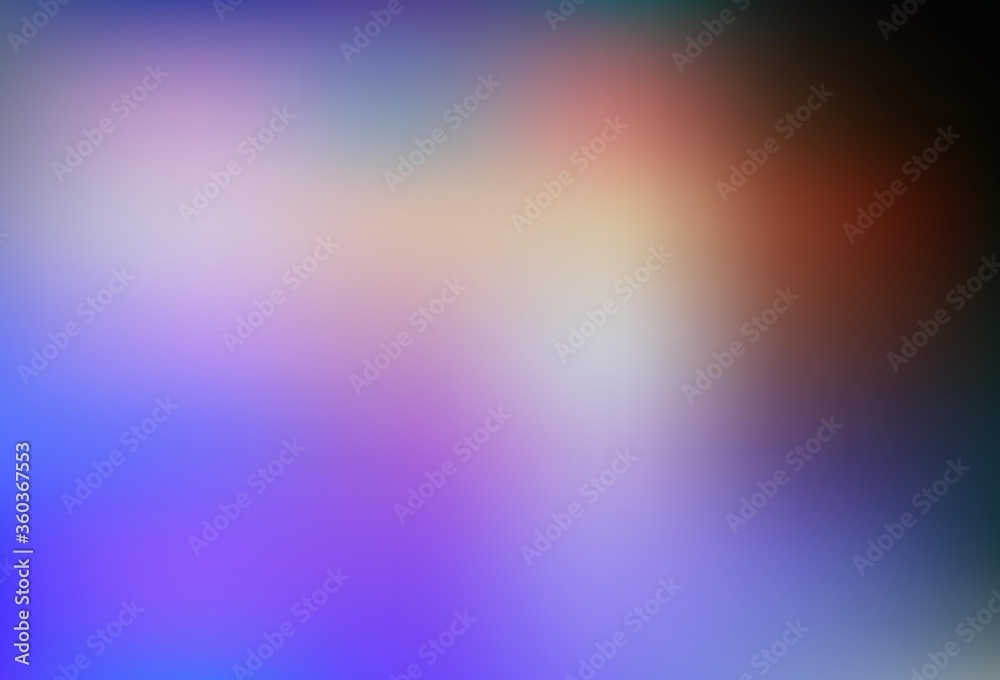 Obraz premium Light Blue, Yellow vector glossy abstract layout.