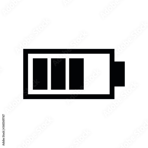 battery icon, charger icon