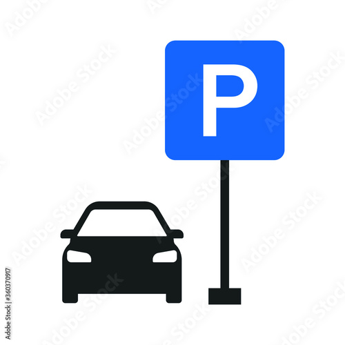 car parking sign