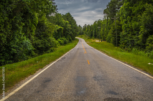 road in the countryside