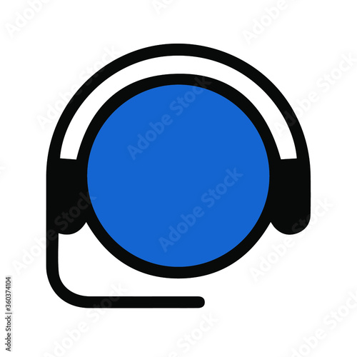 Telemarketers icon. Logo element illustration. telemarketers symbol design. colored collection. telemarketers concept. Can be used in web and mobile