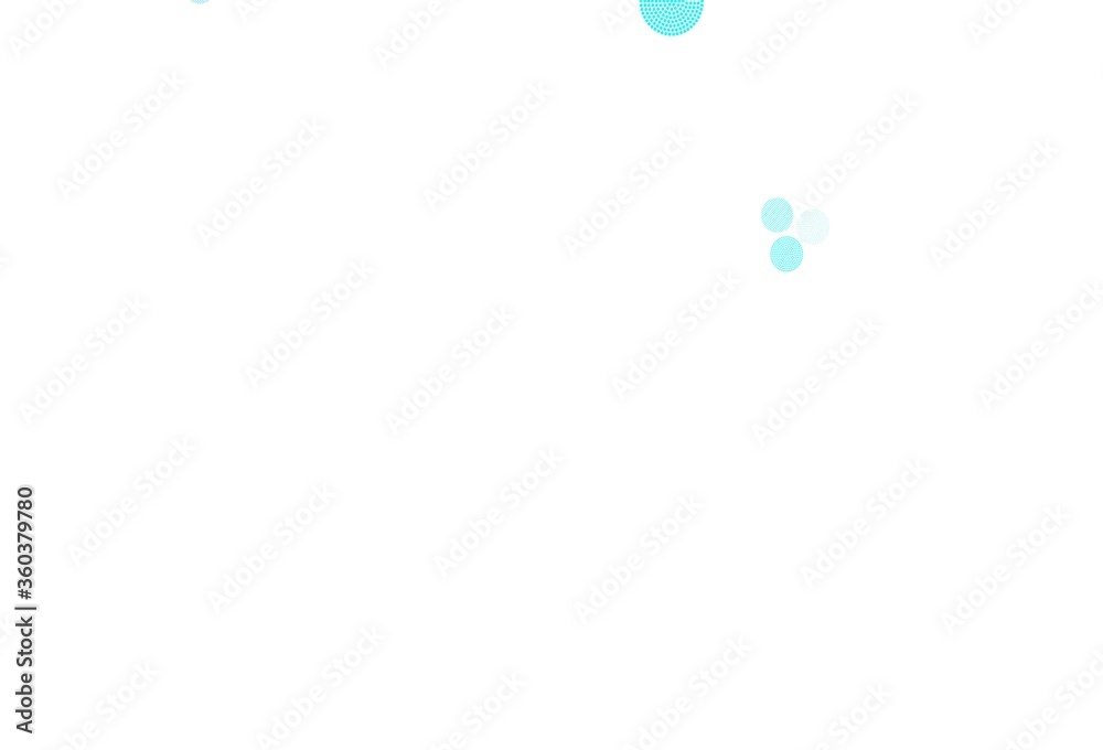 Light Blue, Green vector background with bubbles. Light Blue, Green vector background with bubbles.