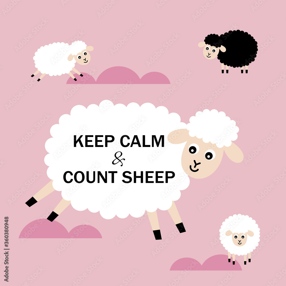 keep calm and count sheep wallpaper vector keep calm and count sheep wallpaper vector