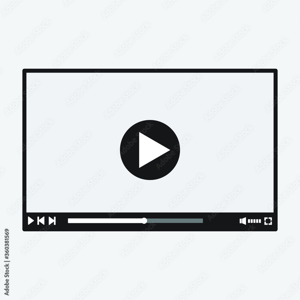 video player for web design video player for web design