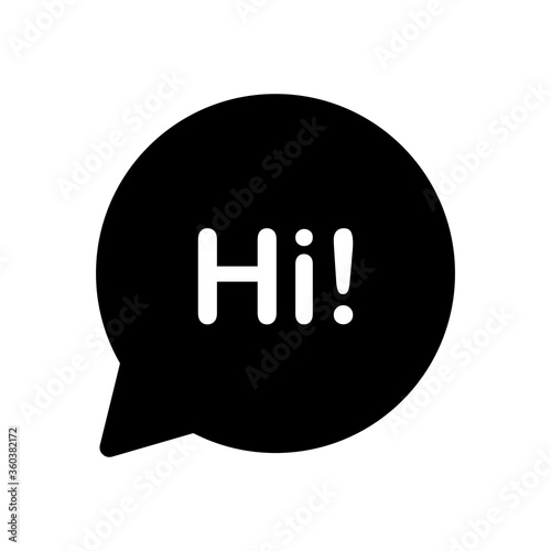 chat bubble icon