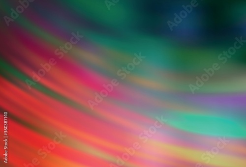 Light Green, Red vector abstract bright texture.