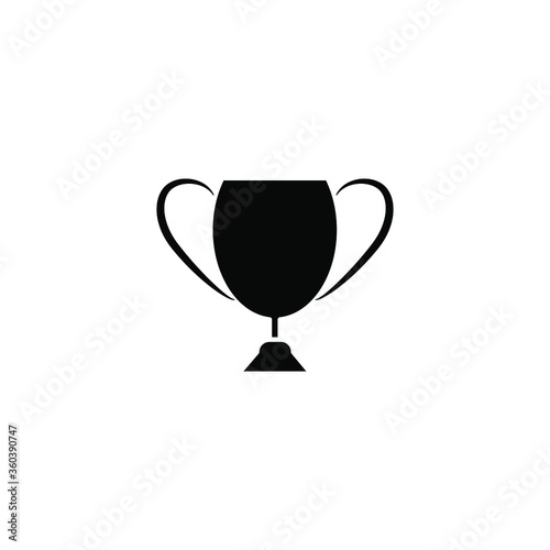Trophy cup icon template