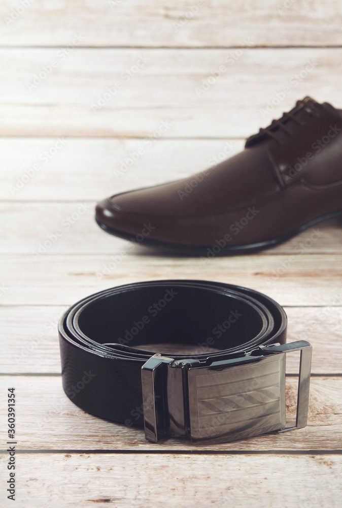 Indian Made Leather Waist Belts with Adjustable Buckle with shoe on Wooden Table
Indian Made Leather Waist Belts with Adjustable Buckle with shoe on Wooden Table