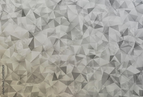 Light Gray vector low poly texture.