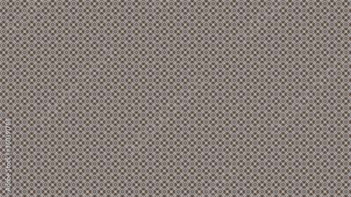 An elegant textile type background with beautiful patterns of coffee bean color with interspersed letters is suitable for printing on a t shirt or jacket