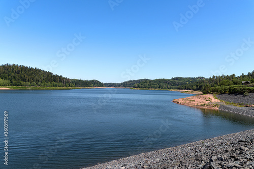 Lac de Pierre Percée Grand Est département de la Meurthe et Moselle