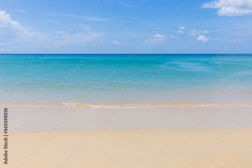 Sea and sky in sunny day Sea and sky in sunny day