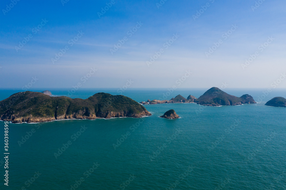 Drone fly over Hong Kong sai kung Drone fly over Hong Kong sai kung