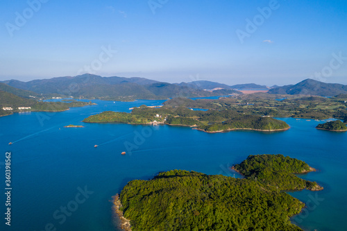 Fototapeta Naklejka Na Ścianę i Meble -  Top view of the island