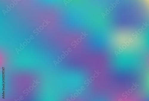 Dark Purple vector blurred shine abstract template.