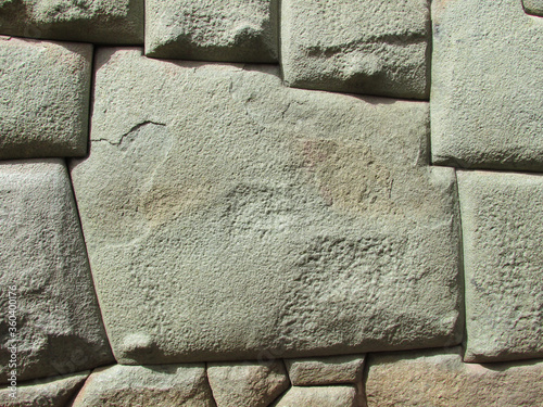 Piedra de los Doce angulos. Ciudad del Cusco -  Perú photo