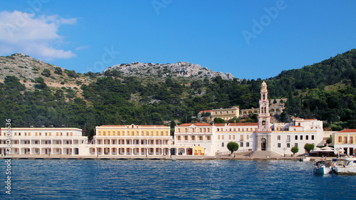 Monastery of Archangel Michael Panormitis, Symi island, Greece