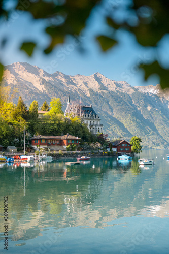 the insta-famous Seeburg Hotel in Iseltwald at Lake Brienz