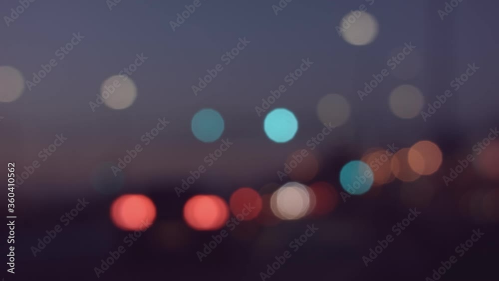 Blurred Traffic Lights