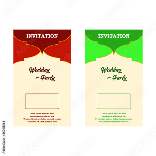 book cover design, vector illustration, with three different color theme