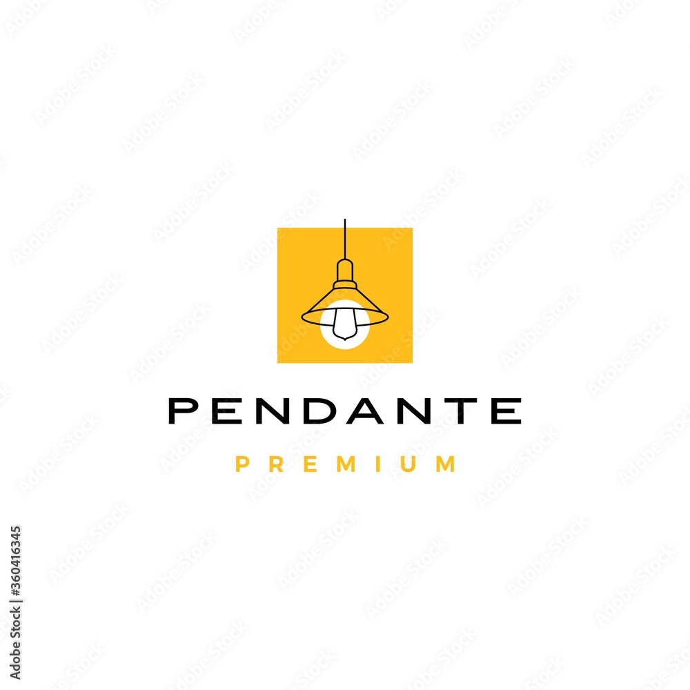 industrial pendant hanging light interior logo vector icon illustration industrial pendant hanging light interior logo vector icon illustration