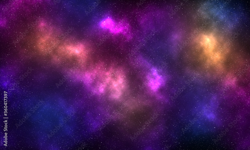 Galaxie - Hintergrund