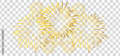 Canvas Print Feuerwerk