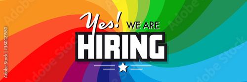 Yes! We are hiring	