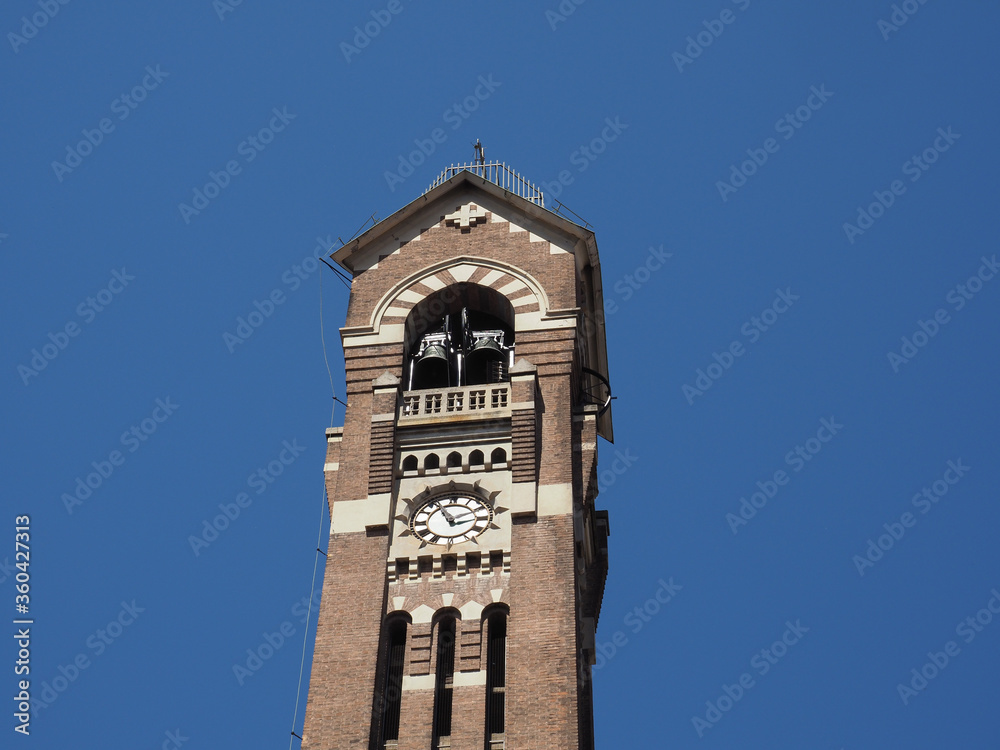 San Giuseppe church steeple in Turin