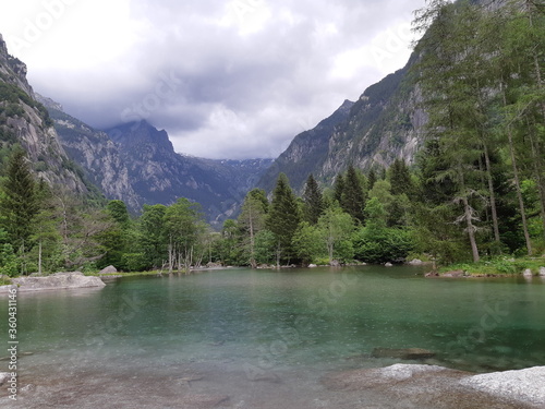 lake in the mountains