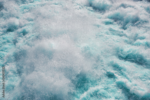 Background from the raging sea water