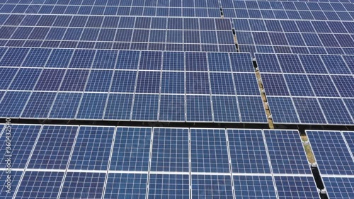 Photovoltaik Aerial Footage | Solarfeld Solaranlage Luftbild