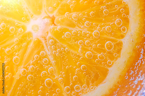 juicy citrus pulp close-up. healthy lifestyle, vitamins, proper nutrition, diet, fresh juices. Background fruit texture. Close up