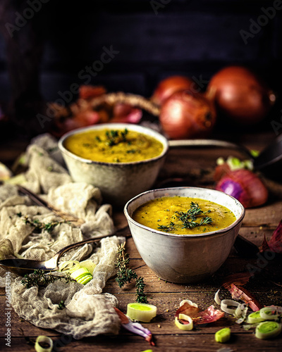 Gemüse-Creme-Suppe