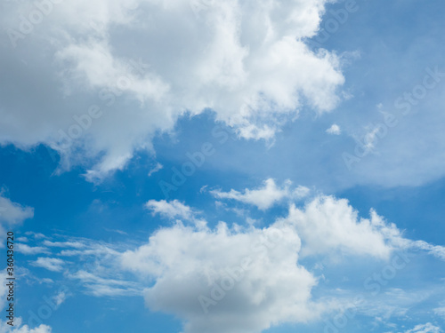 beautiful sky with white cloud background.